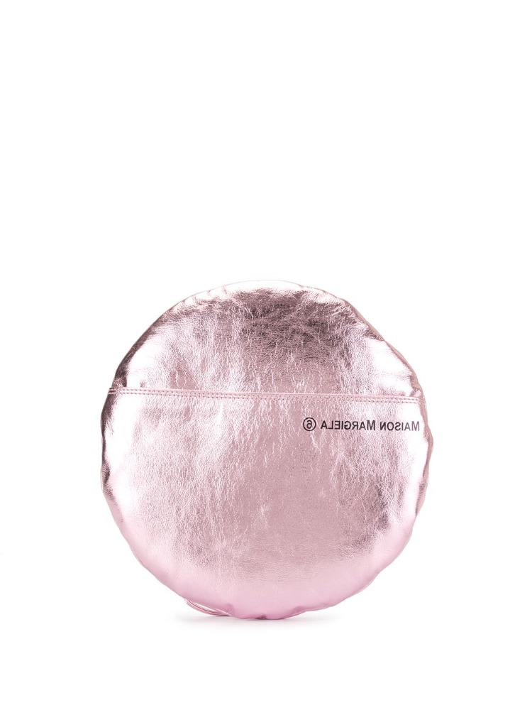 PINK LOGO PRINT CLUTCH  MM6 핑크 로고 프린트 클러치 - 아데쿠베