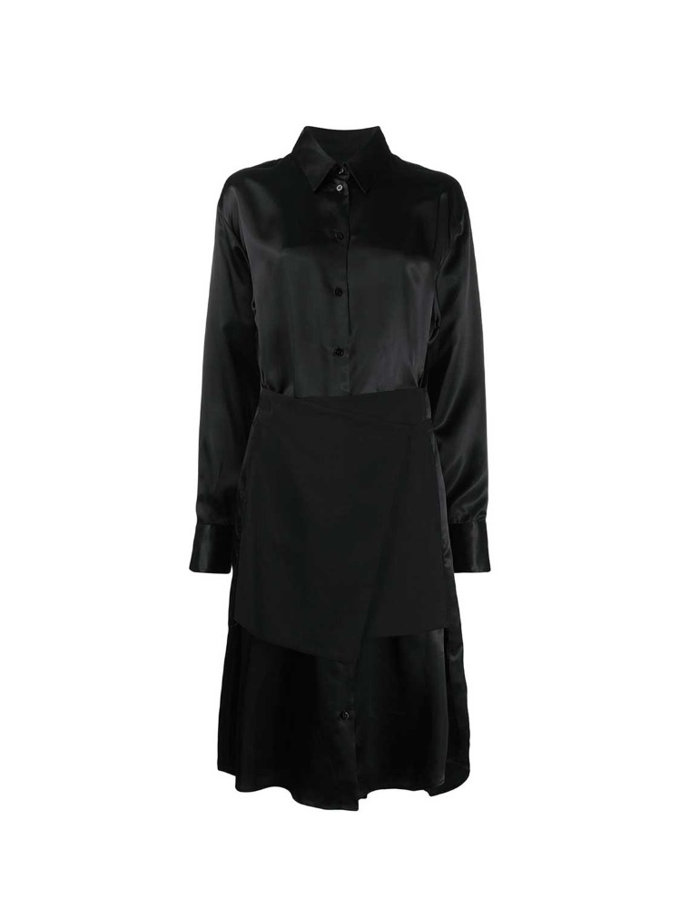 MM6 드레스  BLACK NAVETTA DRESS - 아데쿠베