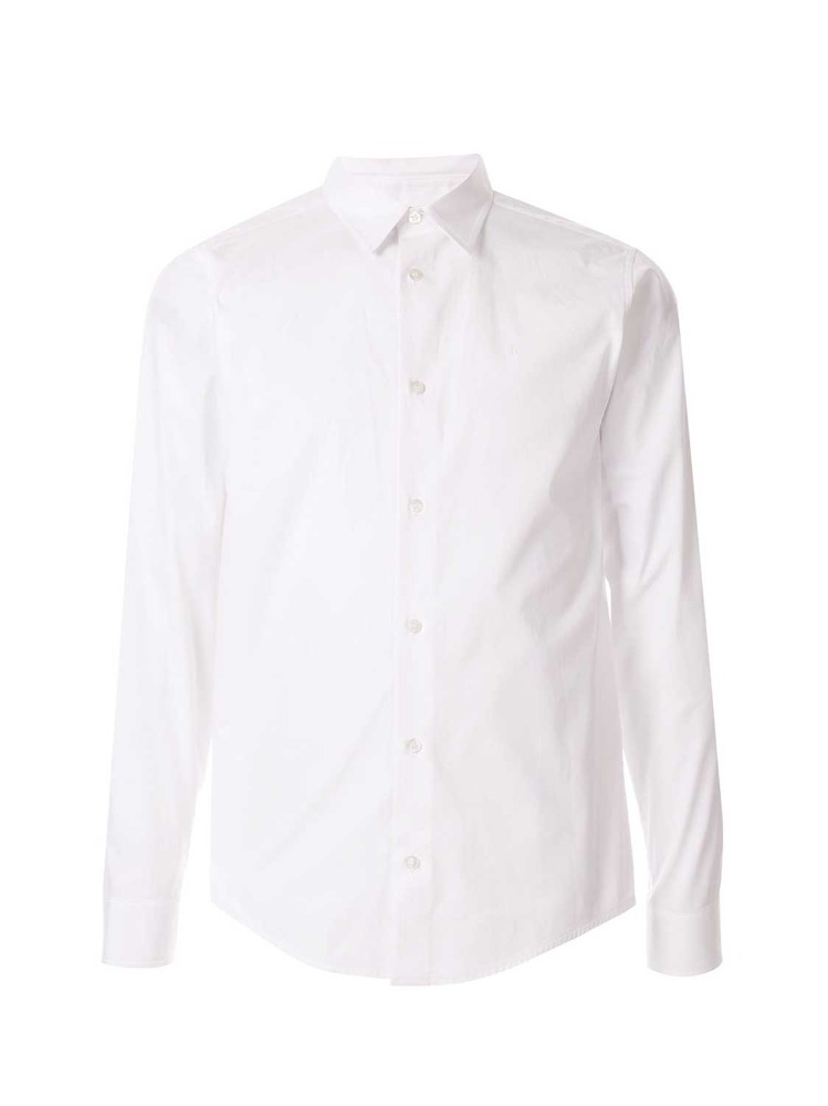 WHITE REGULAR COLLAR SHIRT  티에이치 화이트 레귤러 칼라 셔츠 - 아데쿠베