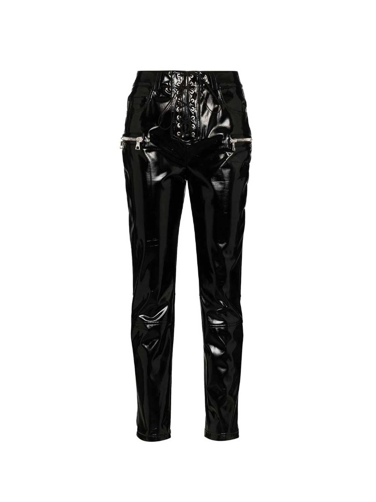 LATEX LACE UP SKINNY - 아데쿠베