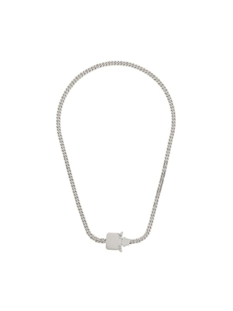 BUCKLED CHAIN NECKLACE - 아데쿠베