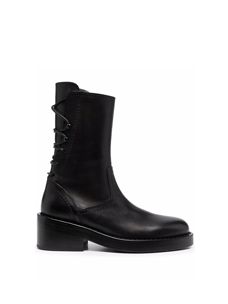 HENRICA ANKLE BOOTS BLACK ANN DEMEULEMEESTER 헨리카 앵클 부츠 - 아데쿠베