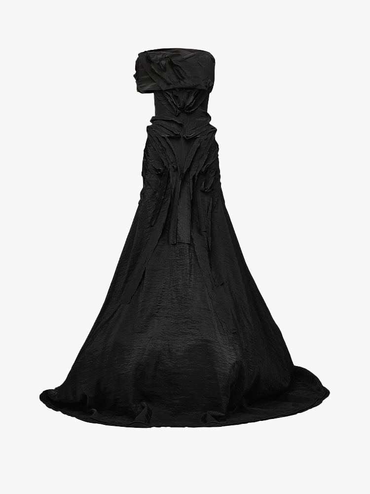 BLACK CRUSH ENLIGHTENMENT DRESS  마티체브스키 블랙 크러쉬 엔라이트먼트 드레스 - 아데쿠베