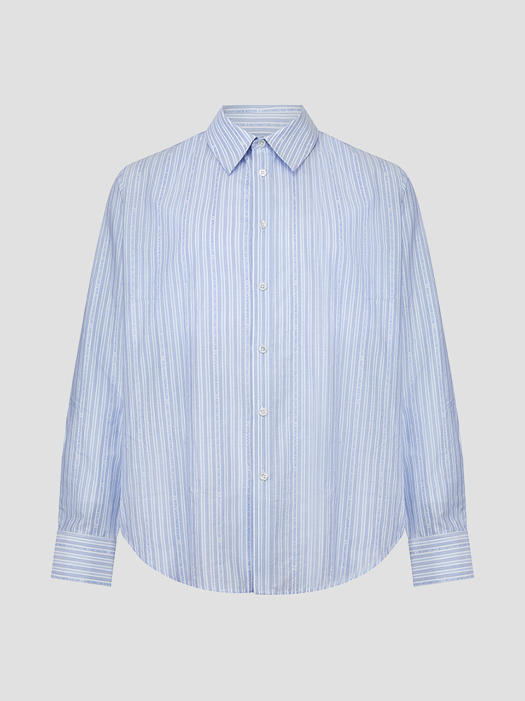 BLUE WHITE CLASSIC SHIRT  마틴 로즈 블루 화이트 클래식 셔츠 - 아데쿠베
