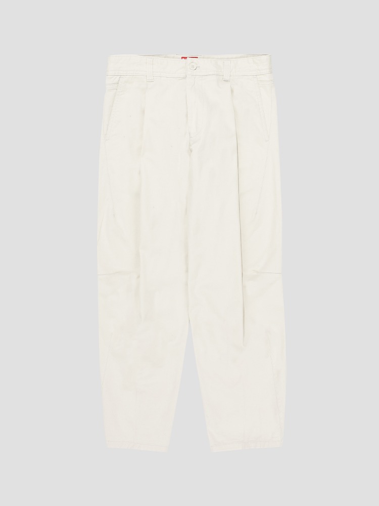 WHITE ARTHUR CARROT PANTS  디젤(DIESEL) 화이트 캐럿 팬츠 - 아데쿠베