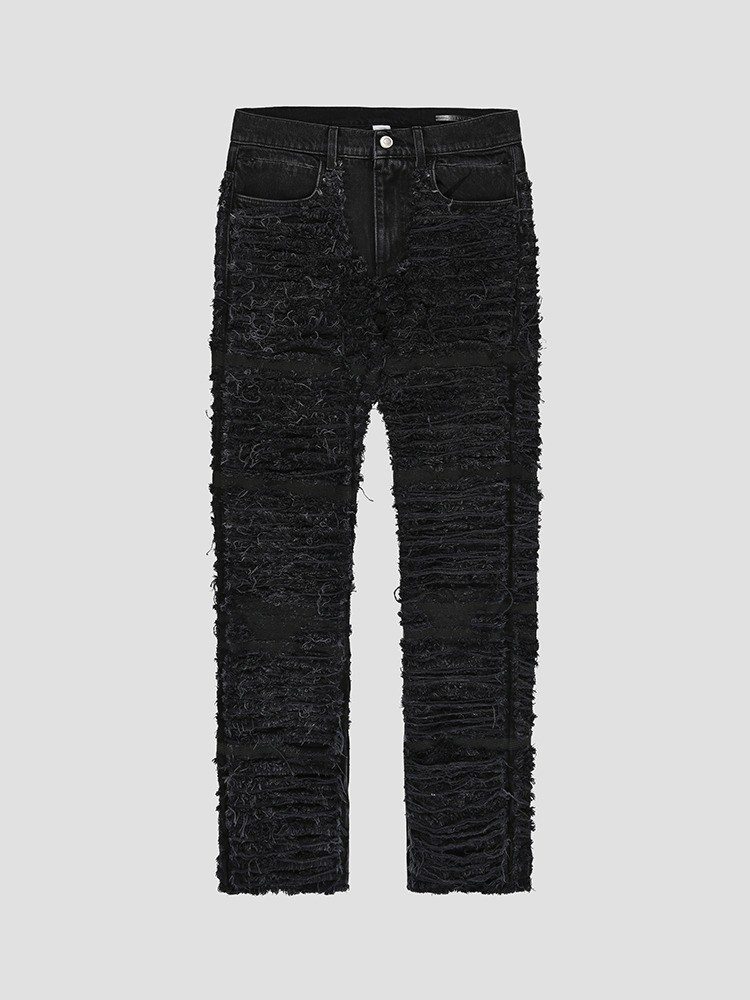 WASHED BLACK MEANS 6 POCKET JEANS  알릭스 블랙 민즈 포켓 팬츠 - 아데쿠베